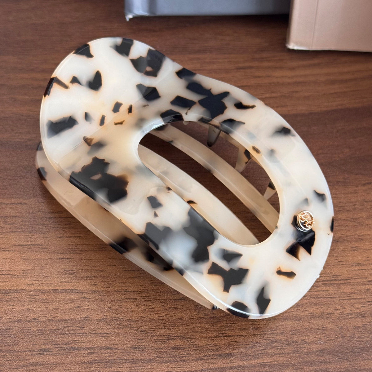 Flat Grab Clip Back Head Disc Hair Claw