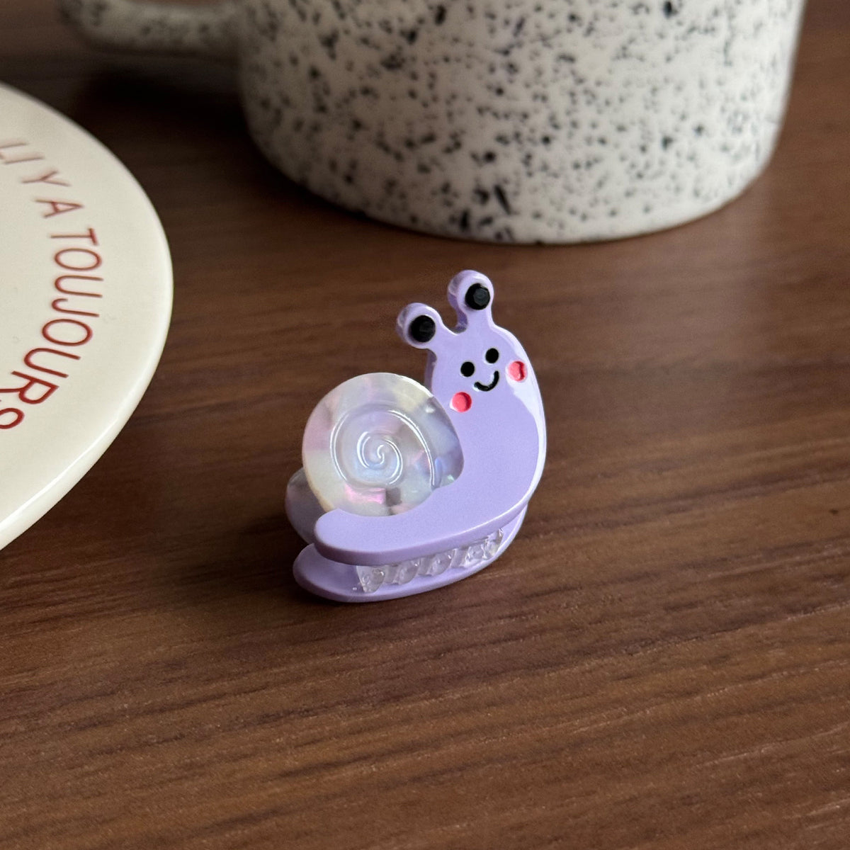 Mini Honeybee hedgehog ladybird hair claw