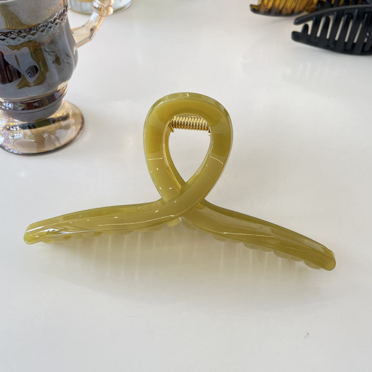 15cm clothes hanger hair claw