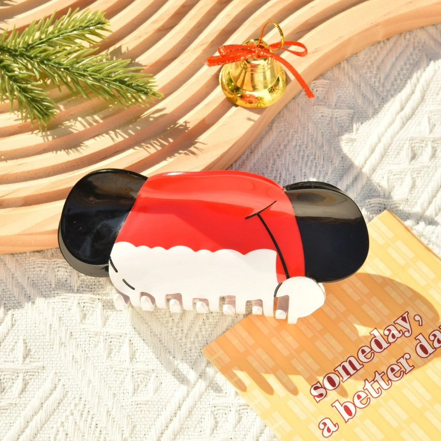 Mickey Christmas Fish Hair Claw