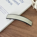 Cross-border new curved hairpin, high-end light luxury ponytail hair clip