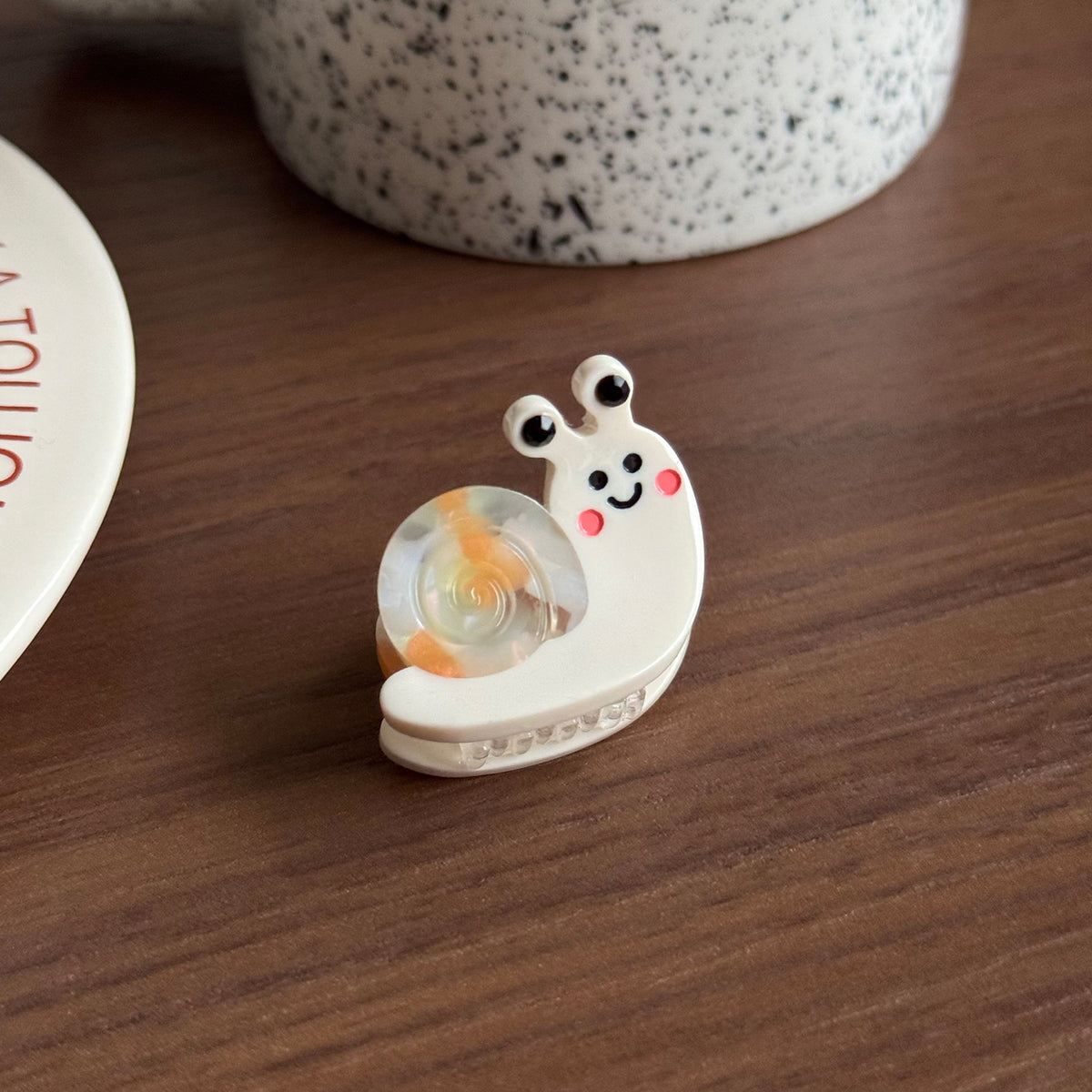 Mini Honeybee hedgehog ladybird hair claw