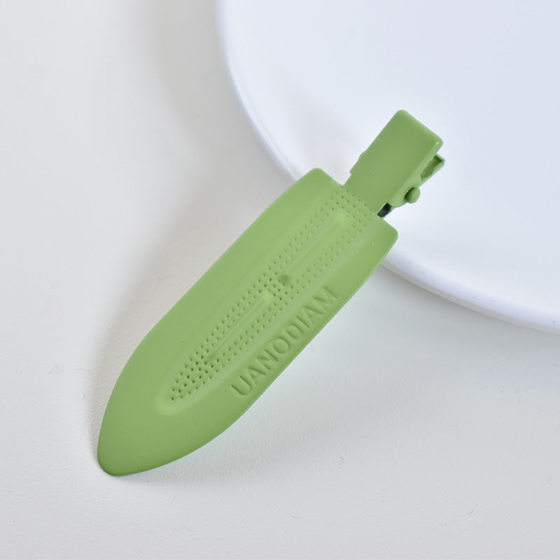 New Internet celebrity women's acetic acid plate seamless hairpin