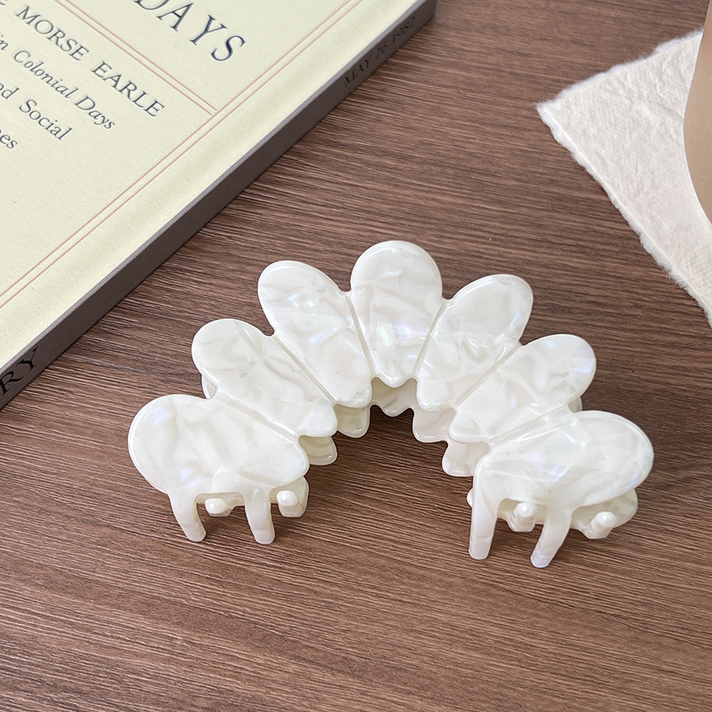Flower Petal Hair Claw