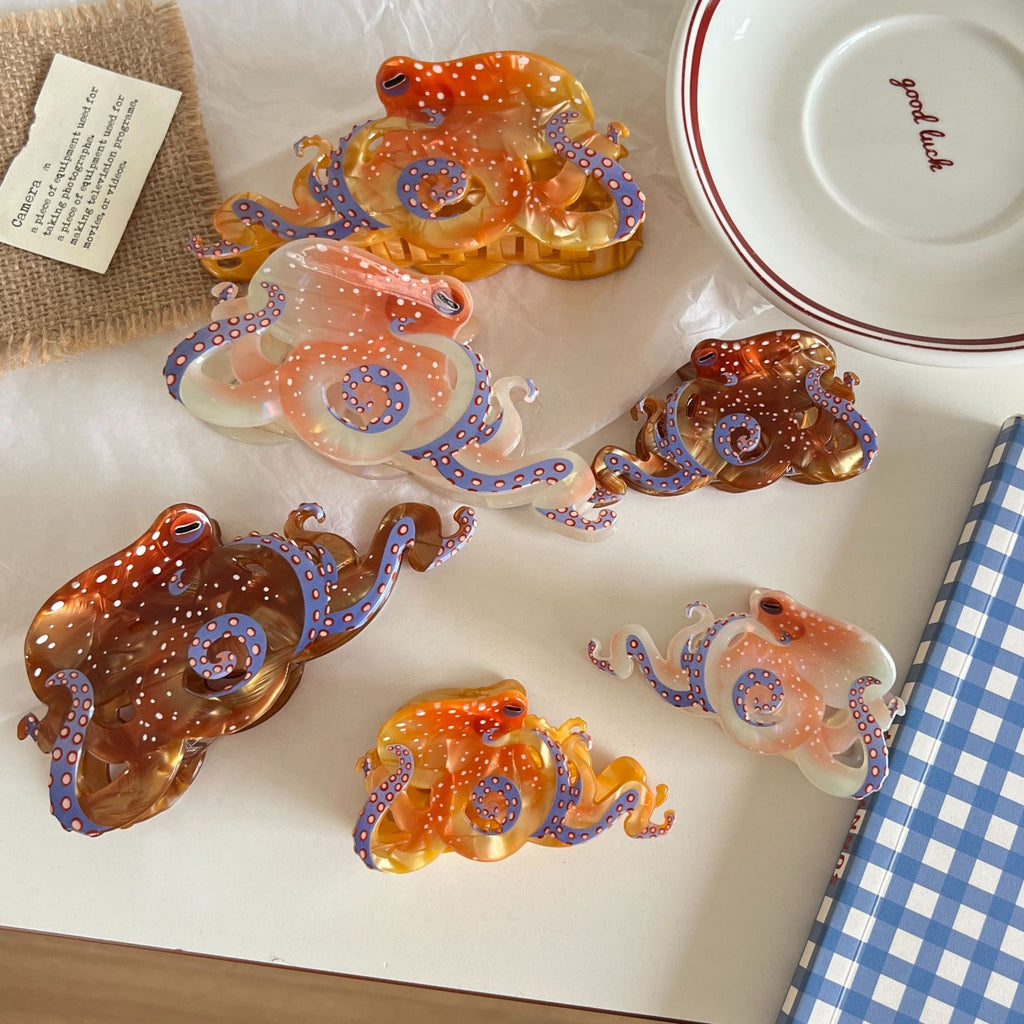 Ocean Octopus Hair C law