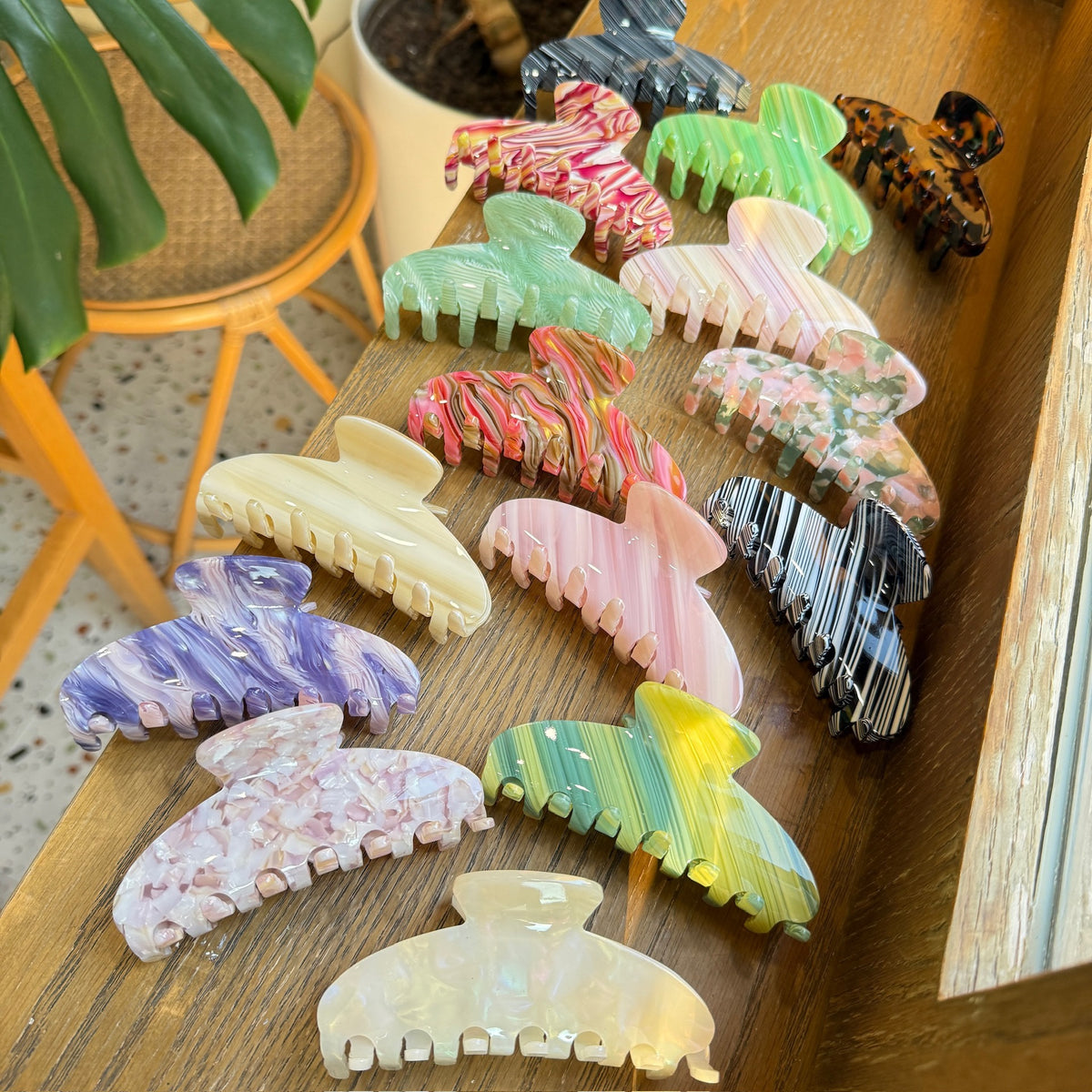DIY Custom Big Hair Claw