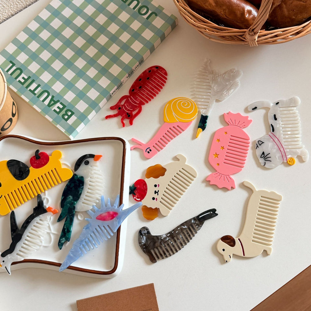 animal hair comb