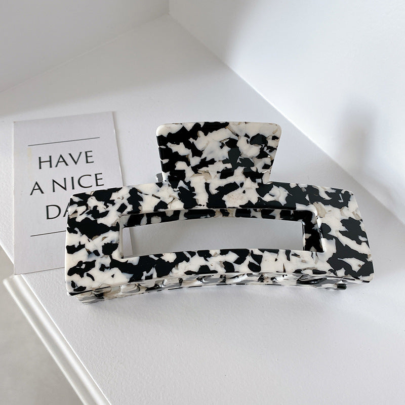 13cm oversized square hair claw