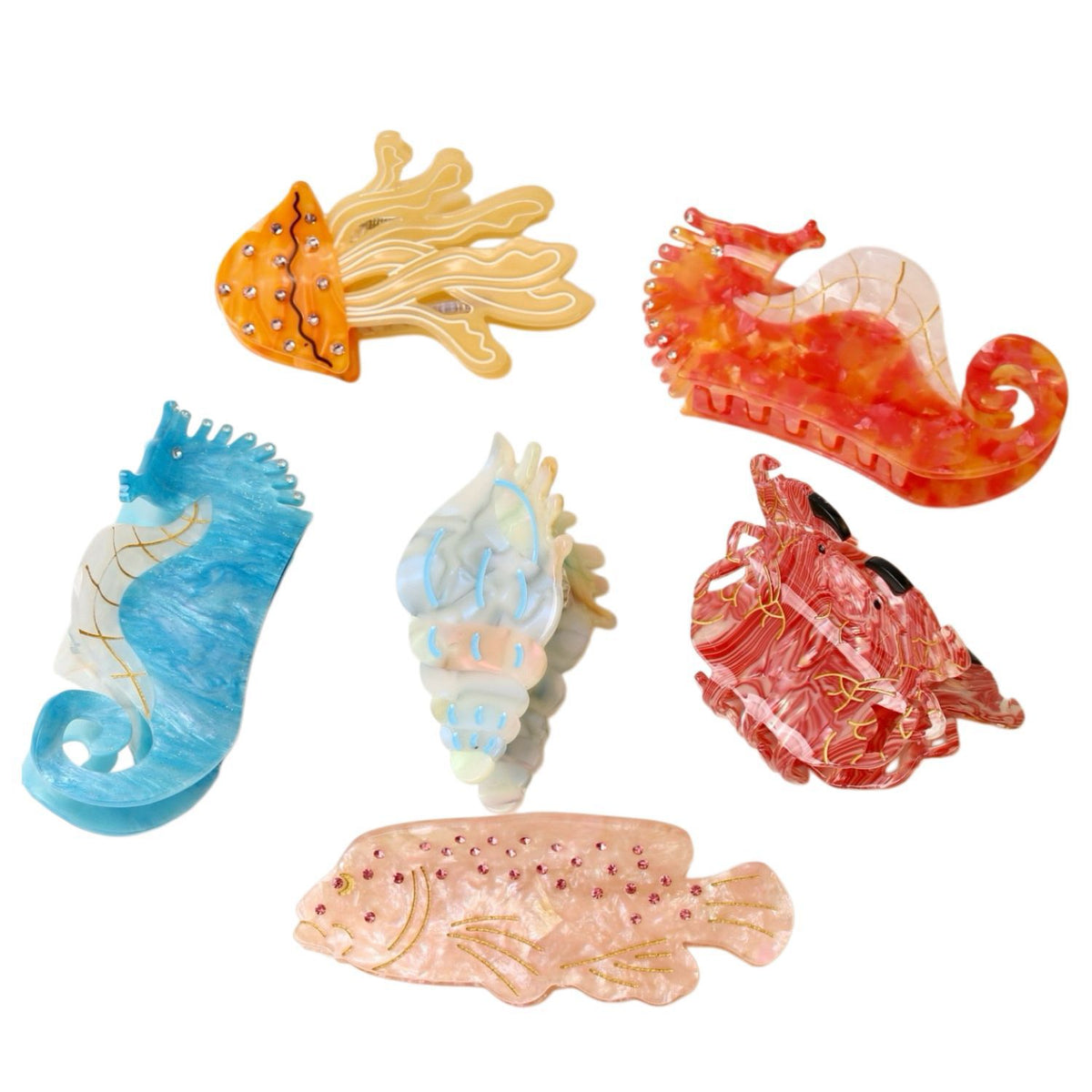Fun Ocean Series Hair Claw