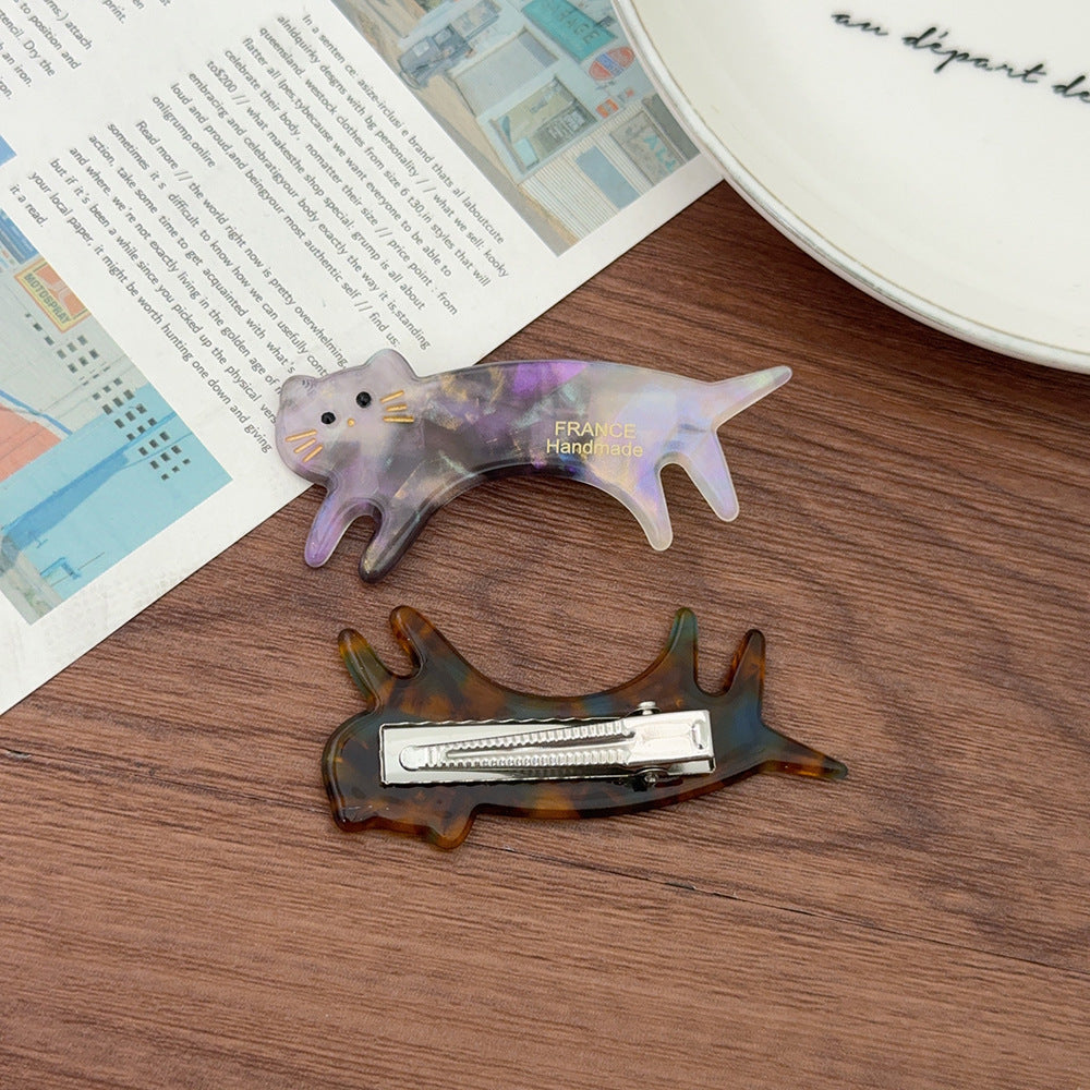 Jumping Cat Hair Clip