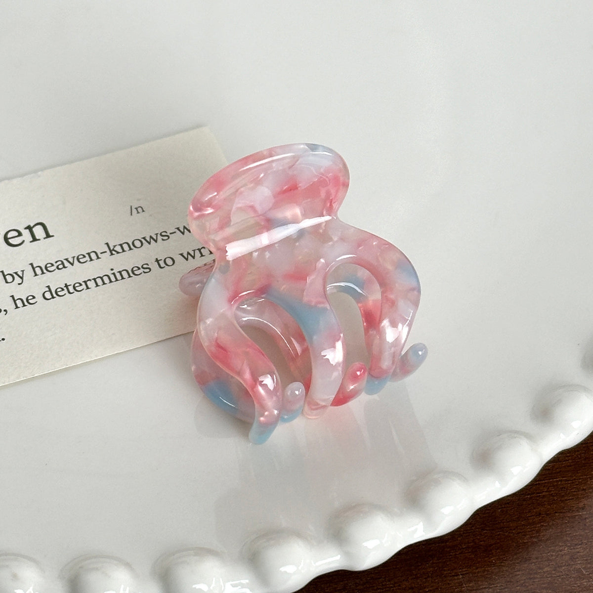 small jelly bangs hair clip