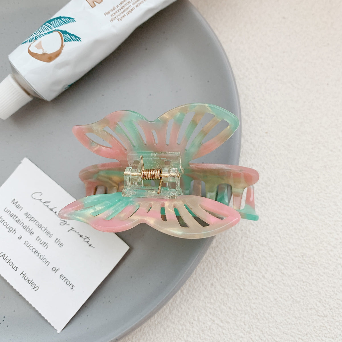 butterfly hair claw