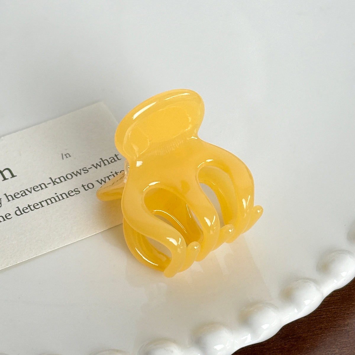 small jelly bangs hair clip