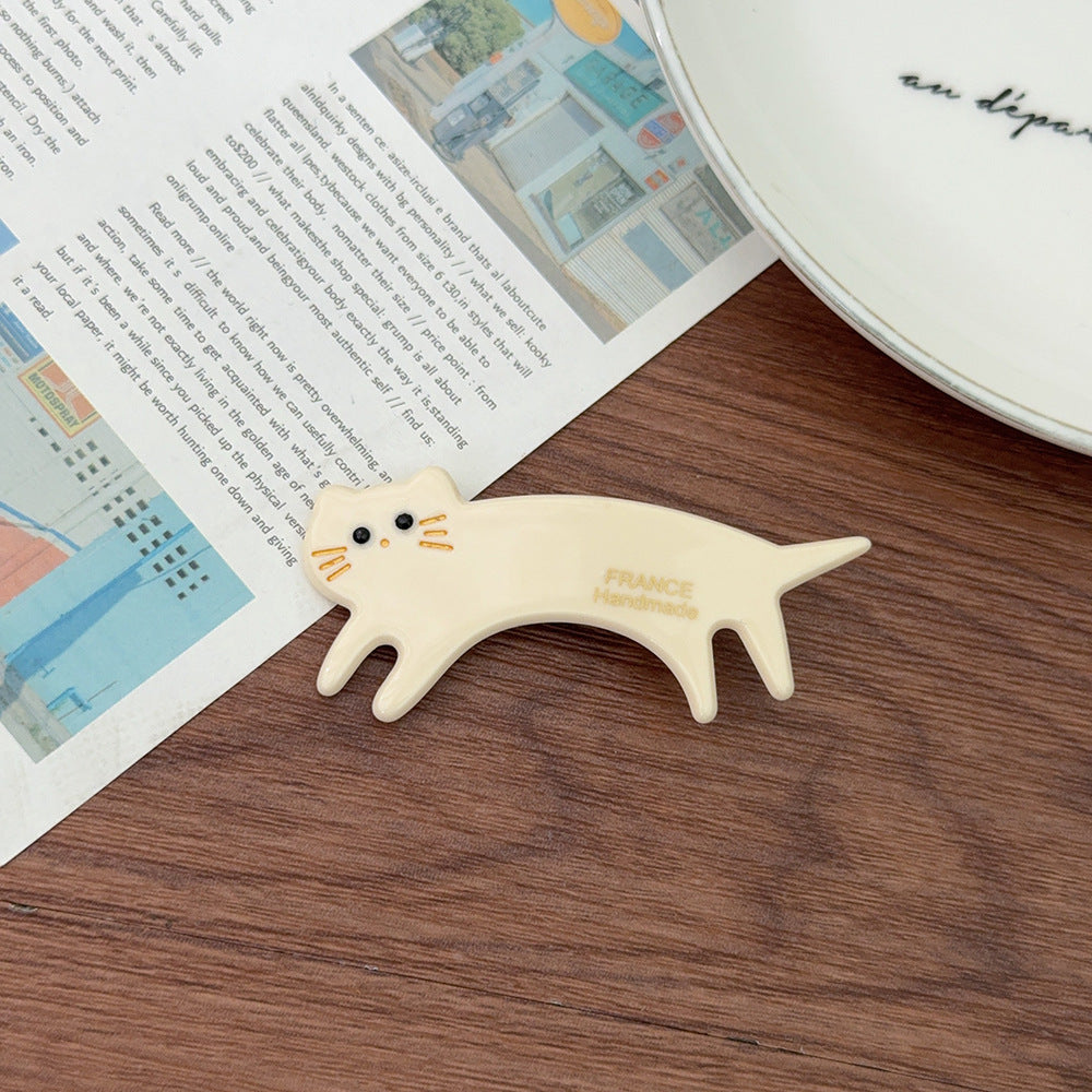 Jumping Cat Hair Clip