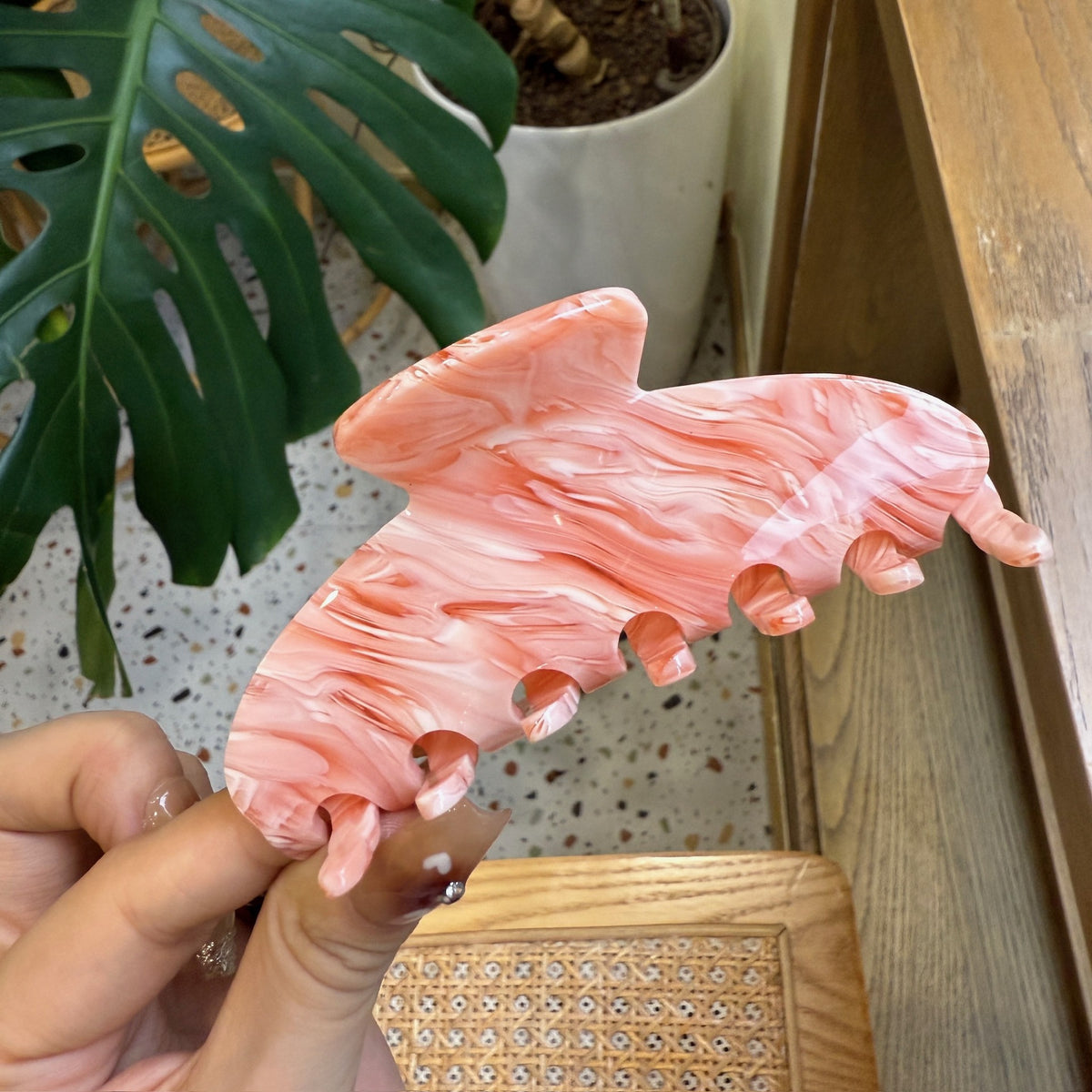 DIY Custom Big Hair Claw
