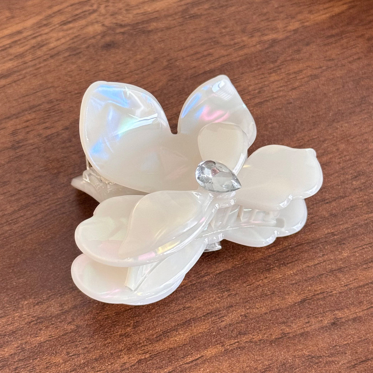 Korean premium sense grab clip imitation acetic acid hairpin shark clip children's exquisite cute butterfly premium hair accessories hairpin