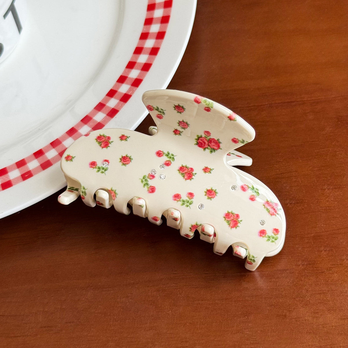 Spring Floral Prints Hair Claw