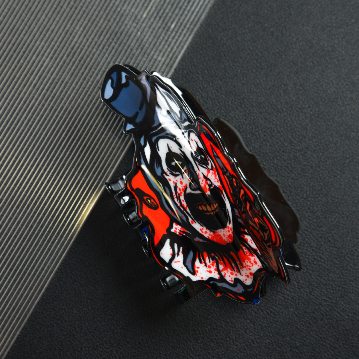 clown grimace hair claw