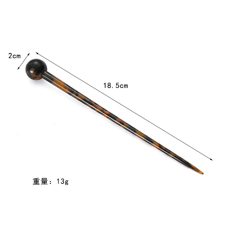 Round head Hair hairpin