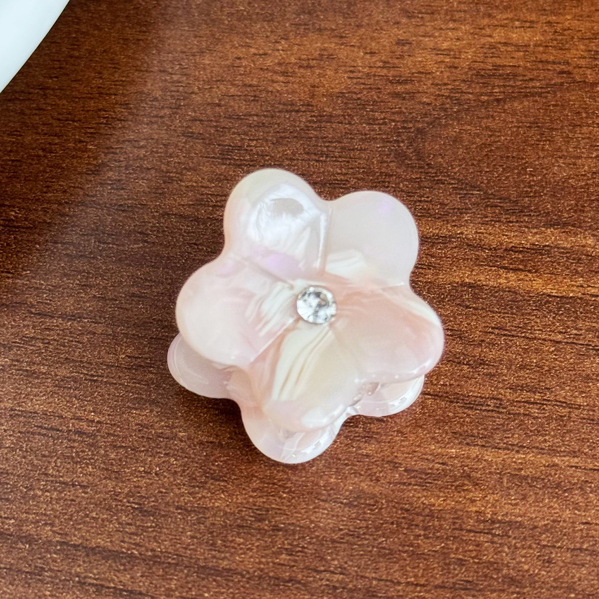 Mini Broken Diamond Flower Hair Claw