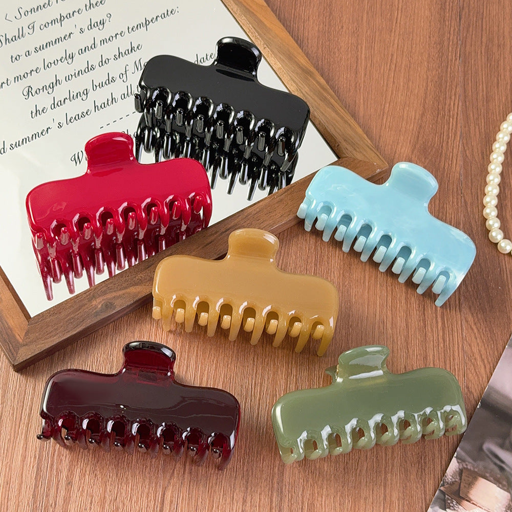 Jelly Chocolate Hair Claw