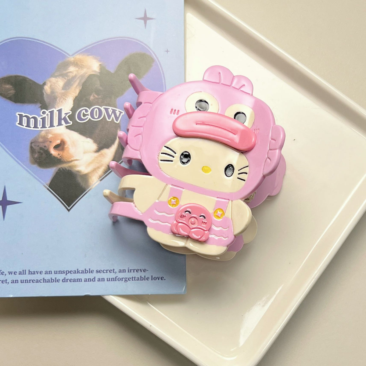 hello kitty hair claw