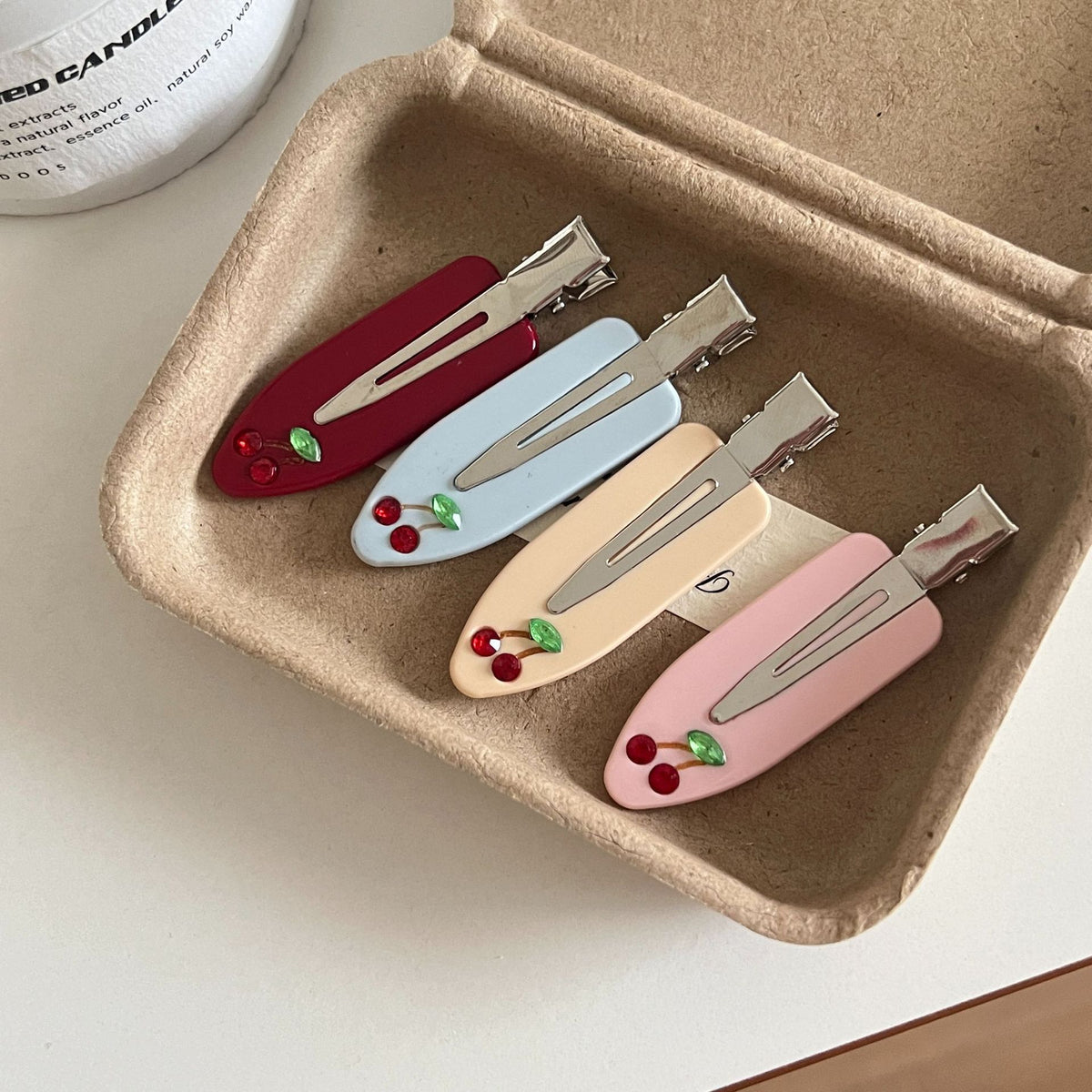Cherry Seamless Hair Clip