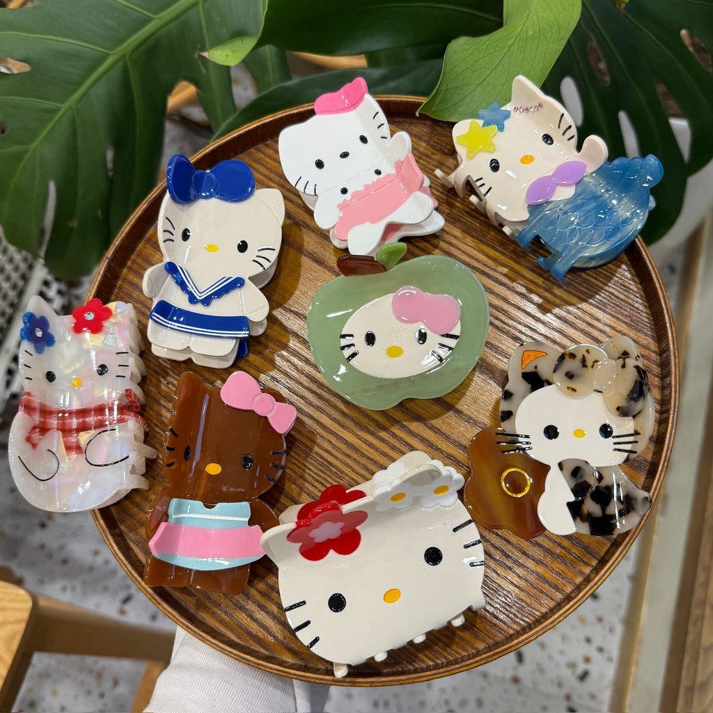 hello kitty hair claw