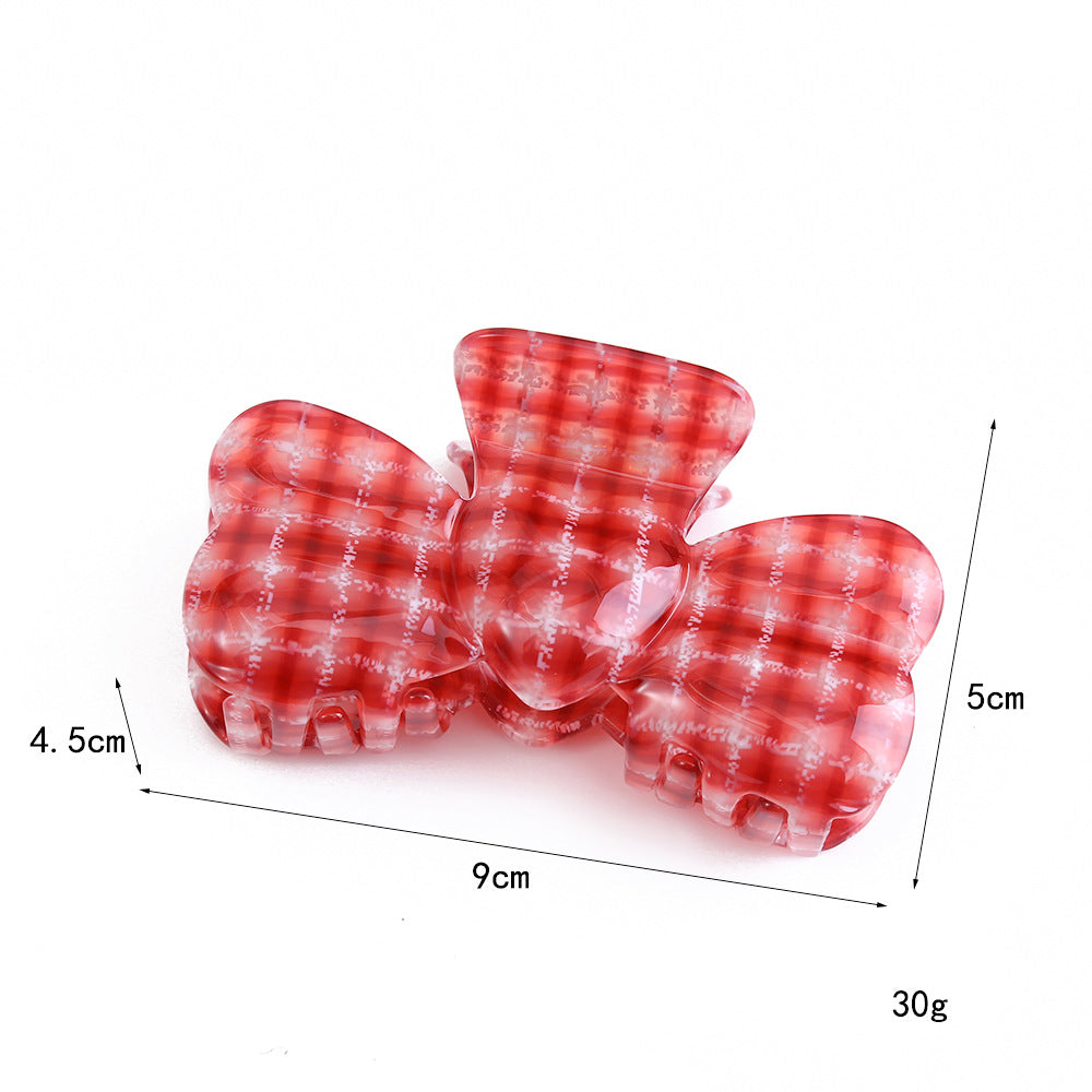 Big bow hair claw