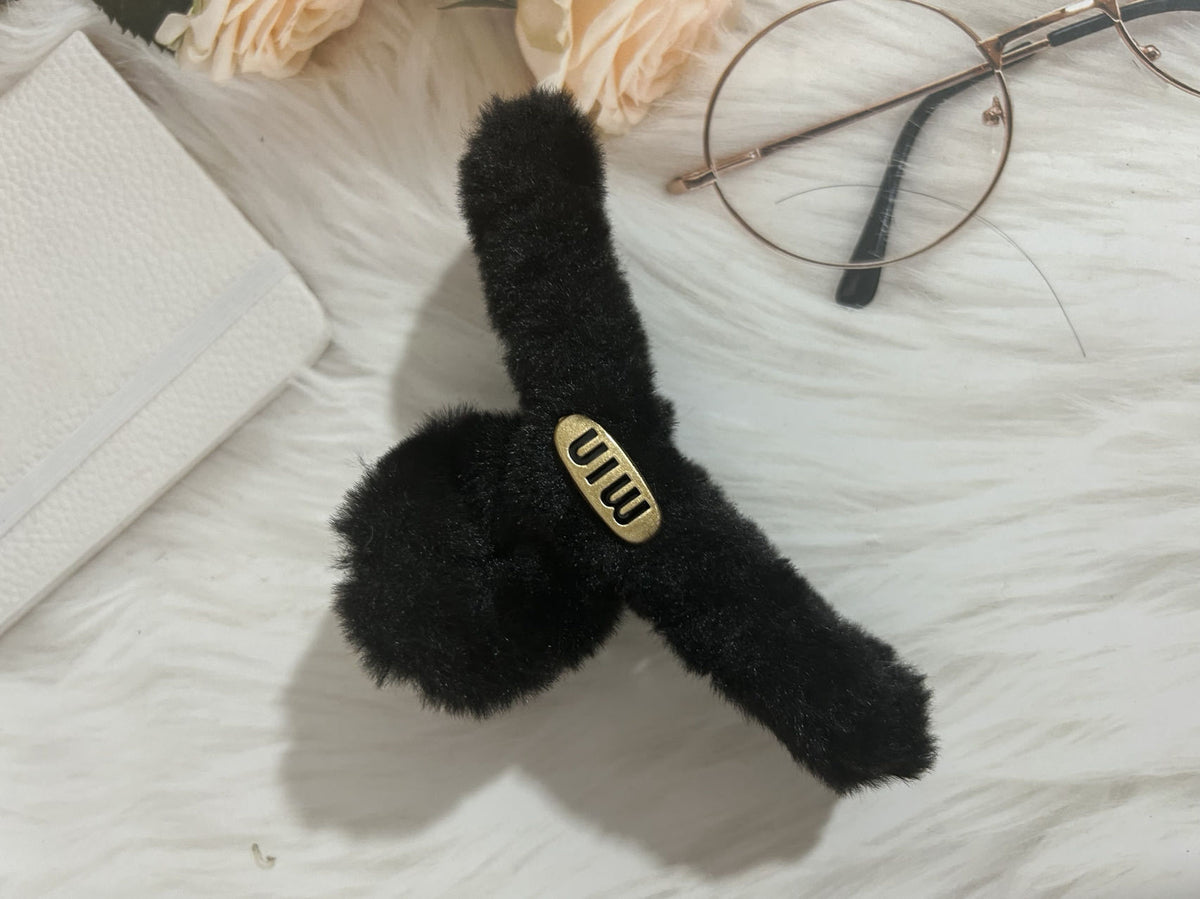 Autumn/Winter Plush Claw Clip