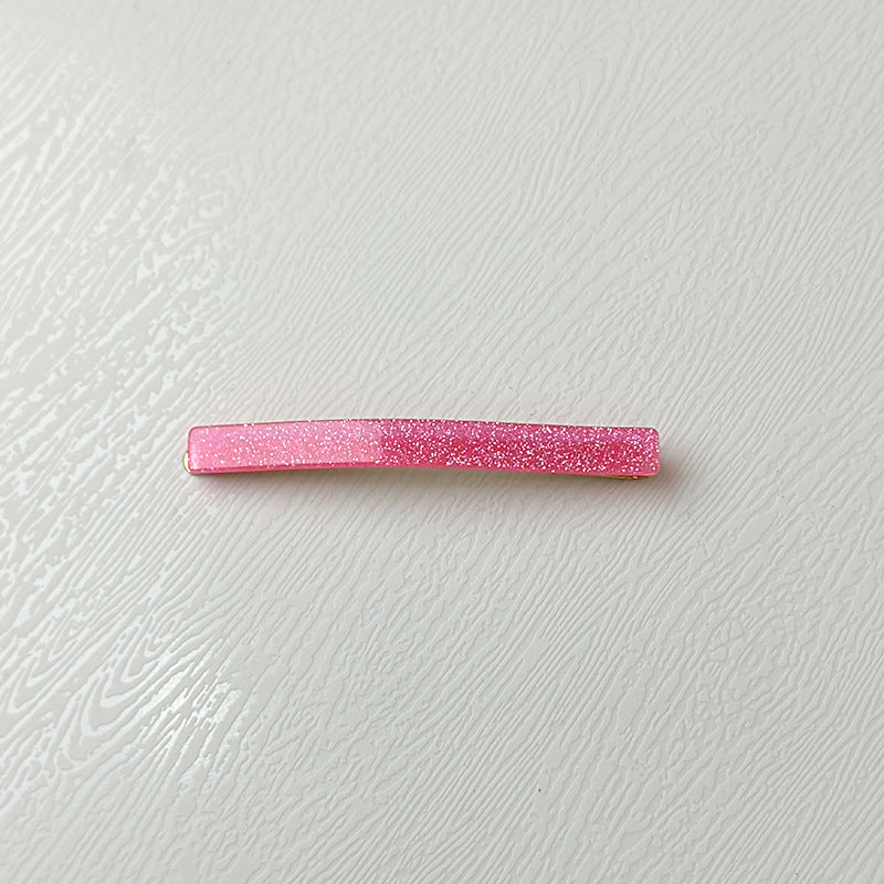 Japanese bangs hairpin acetic acid plate hairpin edge clip