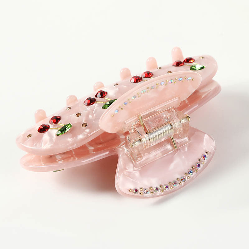 Cherry Hair Claw