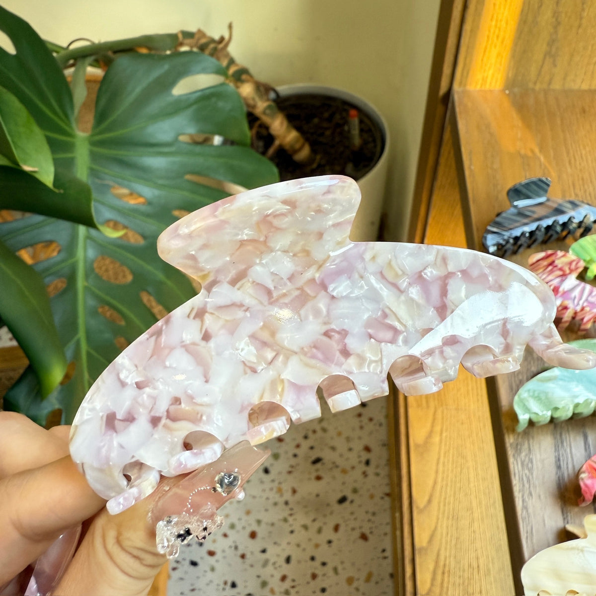 DIY Custom Big Hair Claw