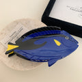 Ocean Dolly blue hanging fish Hair Claw