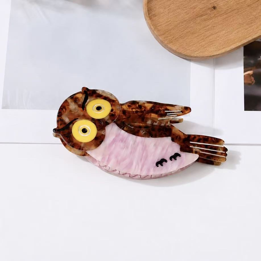 animals owl hair claw