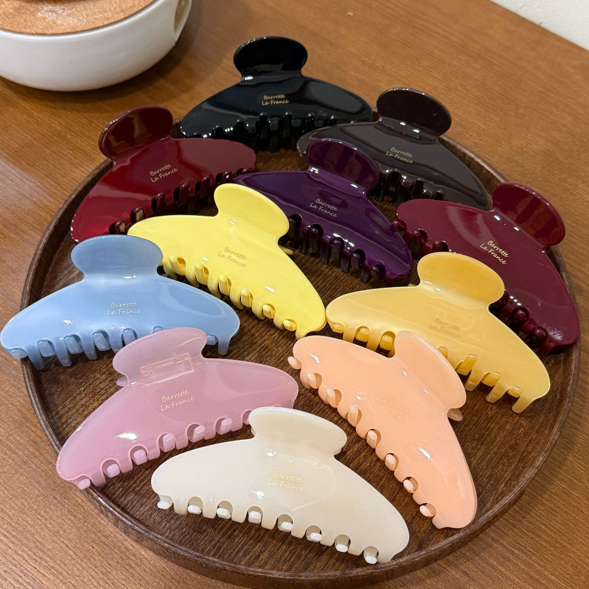 gold label gripper anchor red hair gripper classic simple hairpin female elegant cross-border hair claw