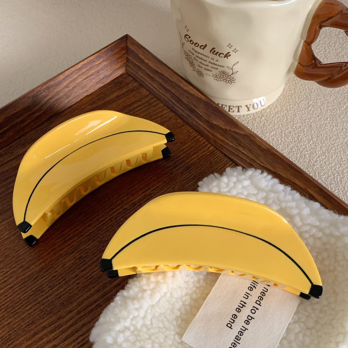 fruit Banana Hair Claw