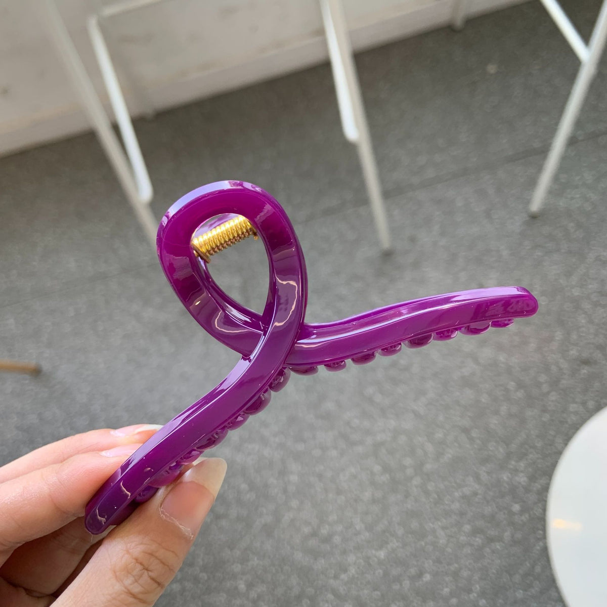 11cm clothes hanger hair claw