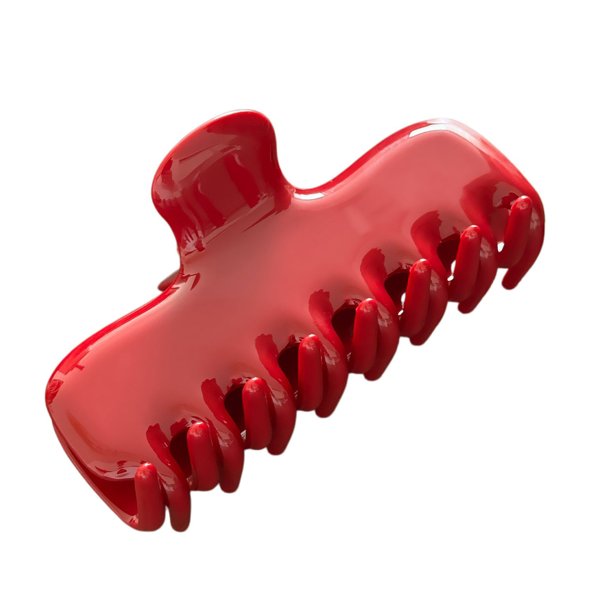 Duowei cute simple acetic acid grab clip jelly shark clip disc hair bangs clip high-end Korean hairpin hair accessories woman