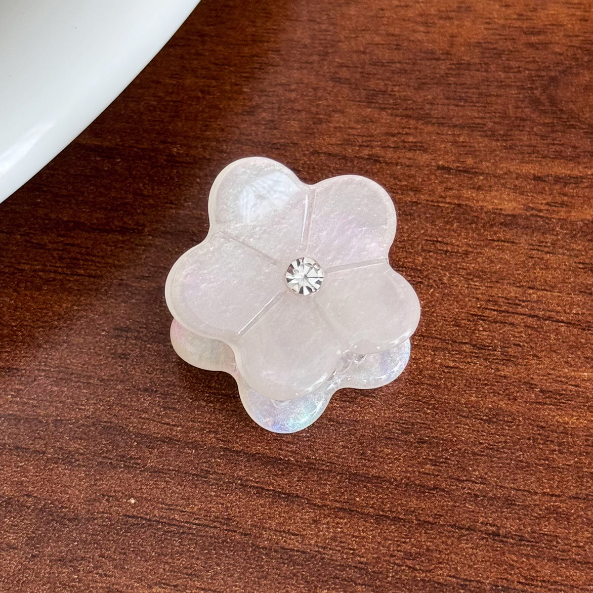 Mini Broken Diamond Flower Hair Claw