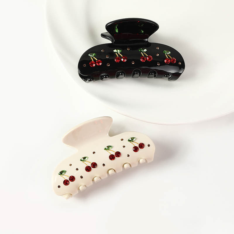 Cherry Hair Claw