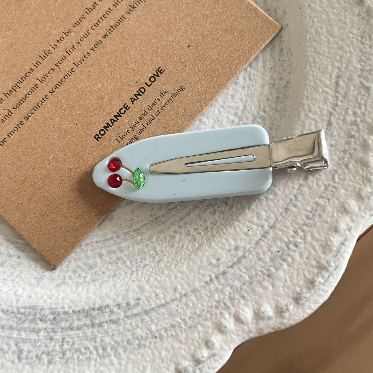 Cherry Seamless Hair Clip