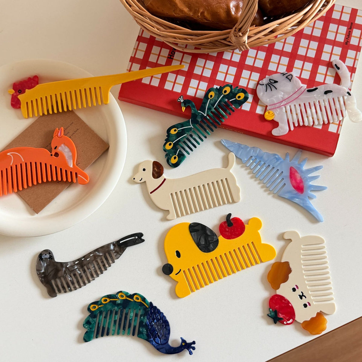 animal hair comb