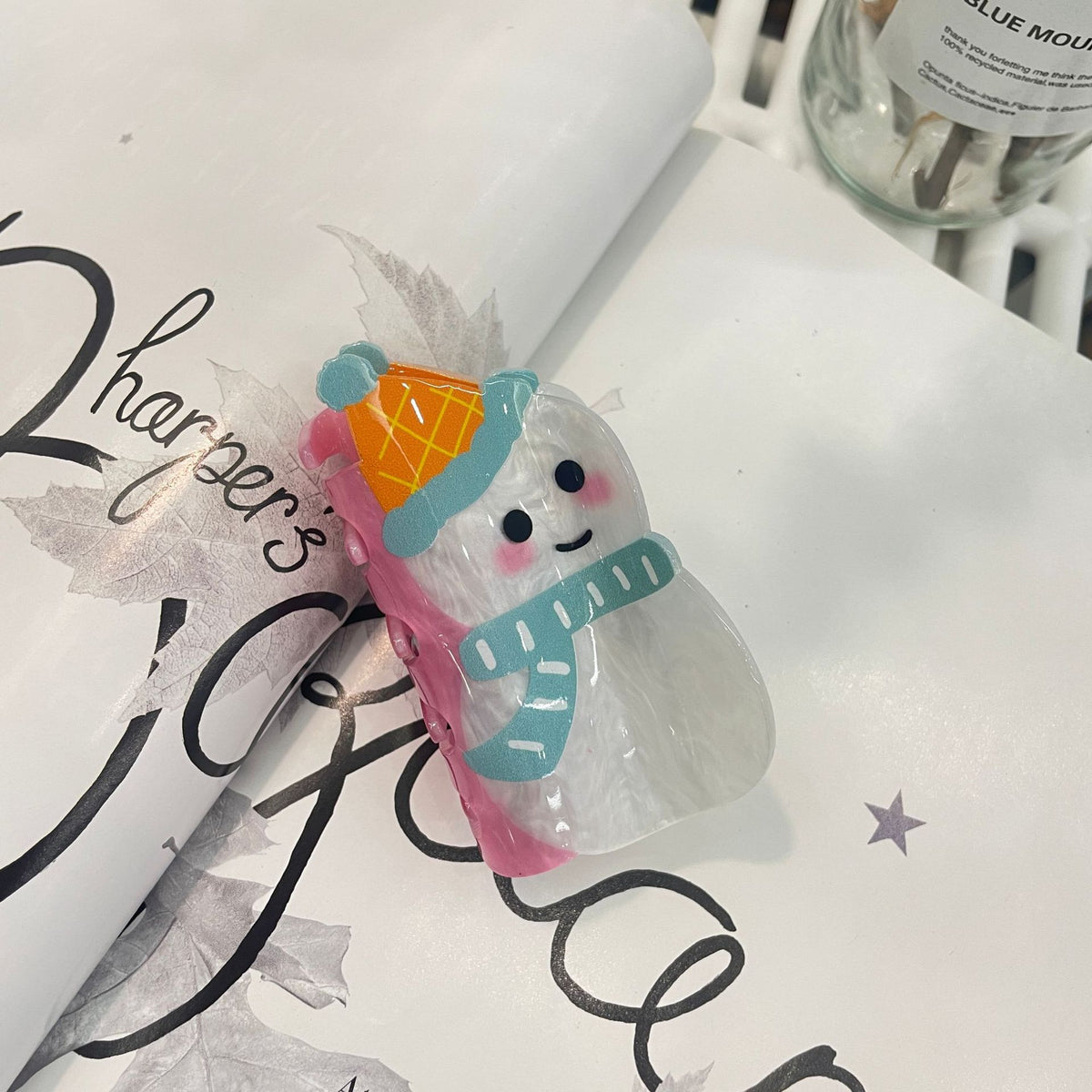 dopamine hair clip angel wing shark hair claw