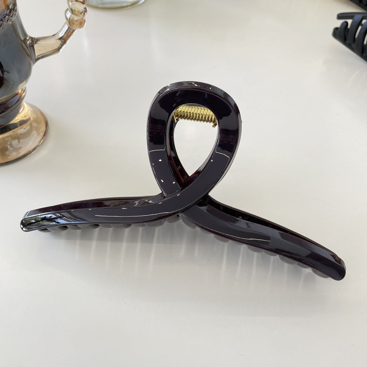 15cm clothes hanger hair claw