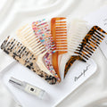 exquisite marble pattern hair comb