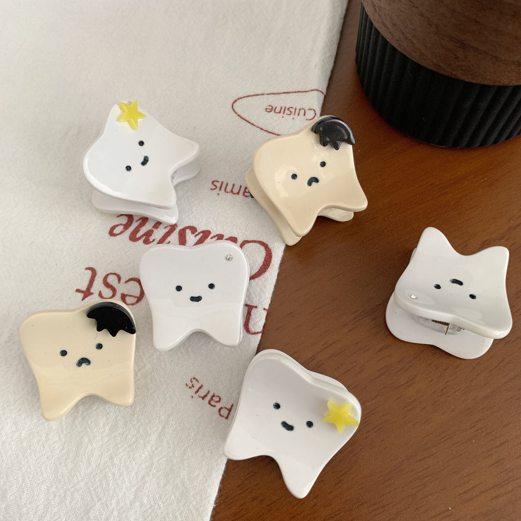 Mini Teeth Hair Claw
