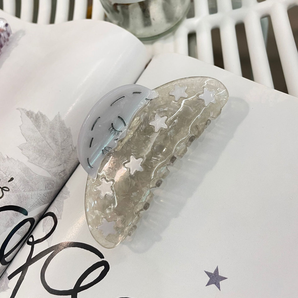 Sun Moon Angel Premium Textured Hair Claw