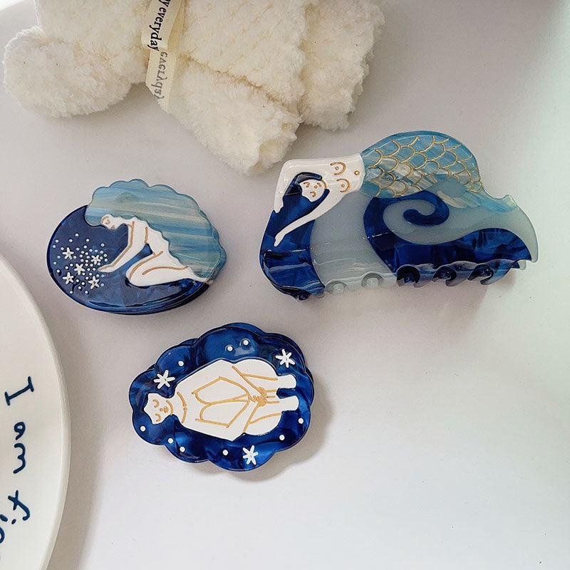 Mermaid Dream Planet Hair Claw