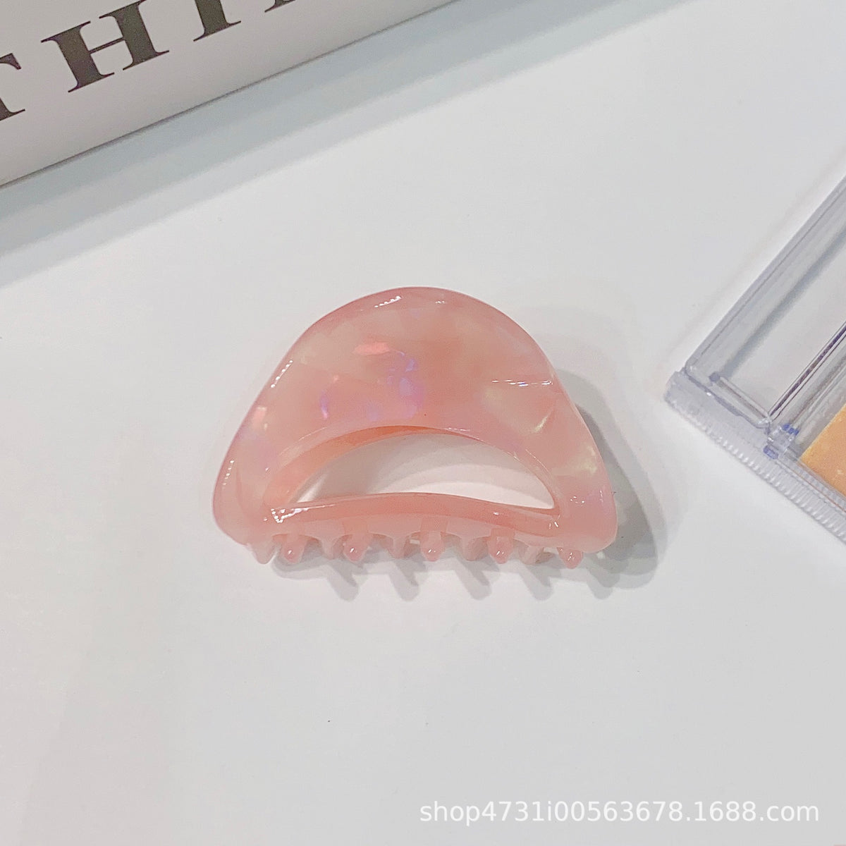 French acetic acid hairpin retro hollow tortoiseshell hair claw